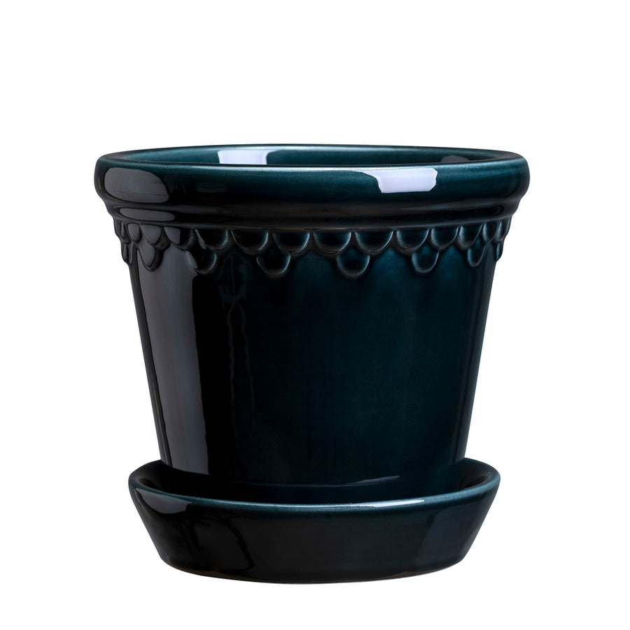 Copenhagen Pot, Glazed