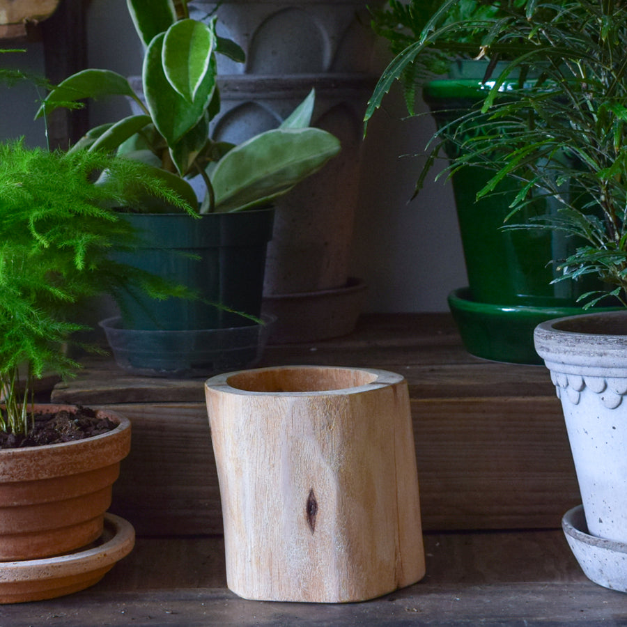 Wood Tree Pot