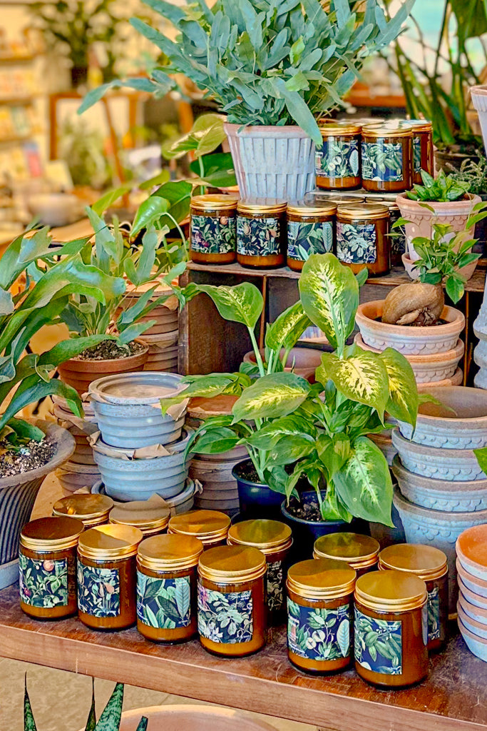 Tomato Leaves Candle