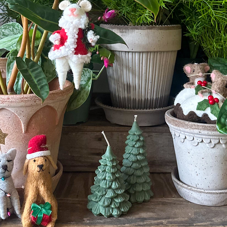 Christmas Tree Candle