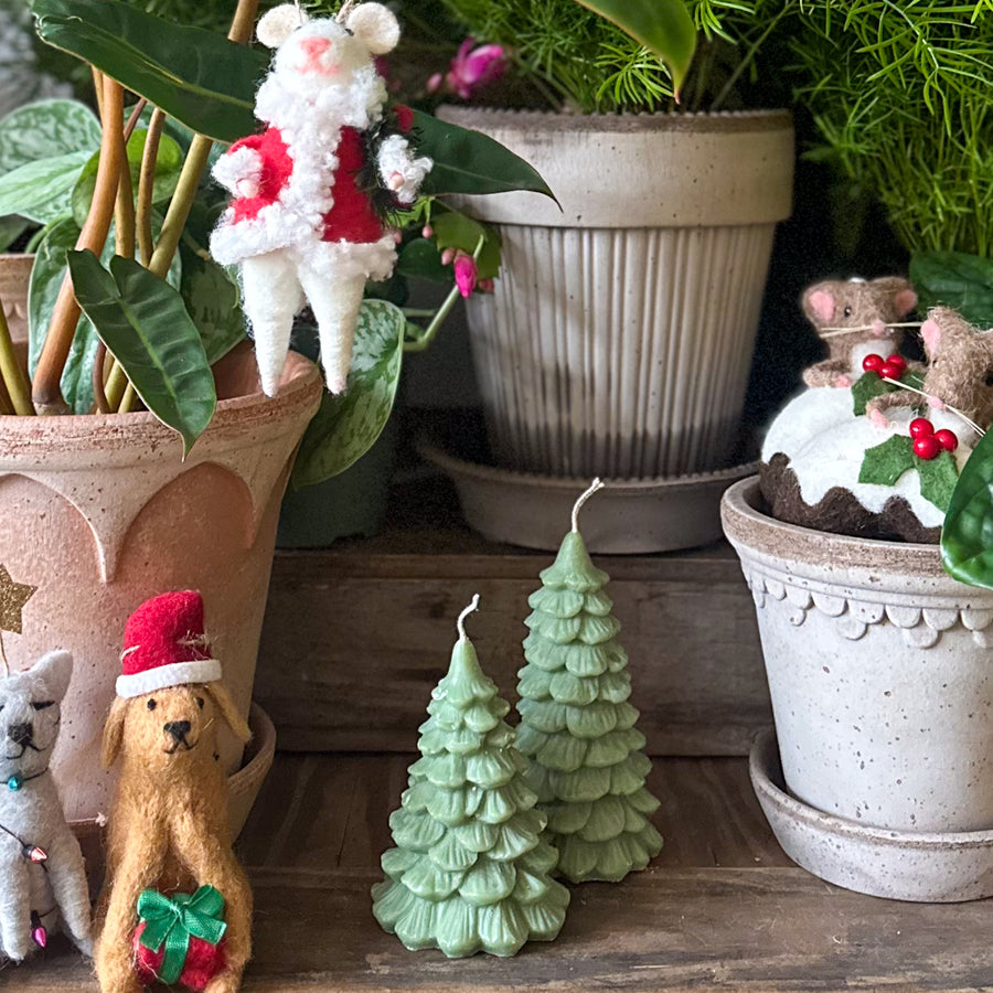 Christmas Tree Candle