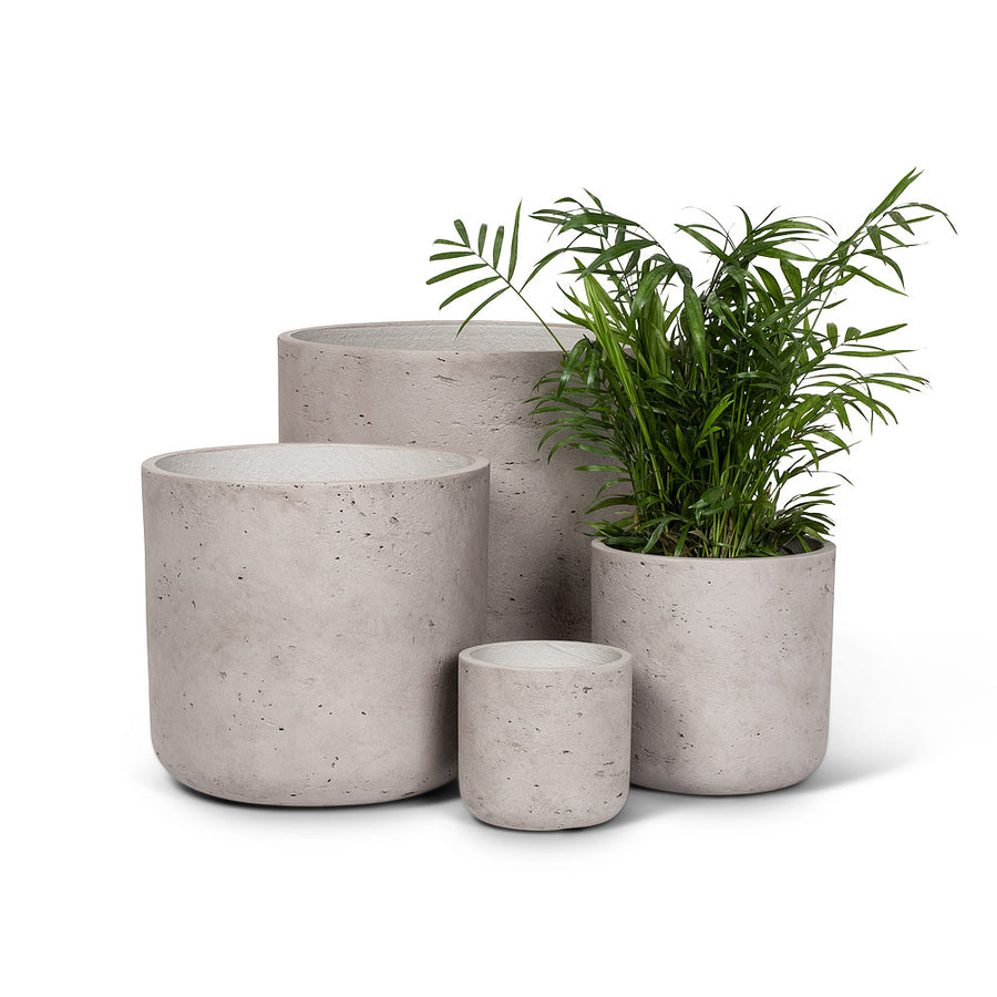 Large Grey Concrete Plant Pot - 10
